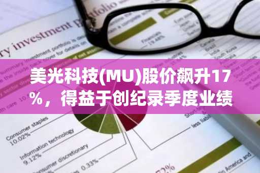 美光科技(MU)股价飙升17%，得益于创纪录季度业绩和1000亿美元未来订单