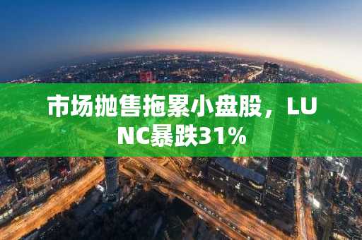 市场抛售拖累小盘股，LUNC暴跌31%