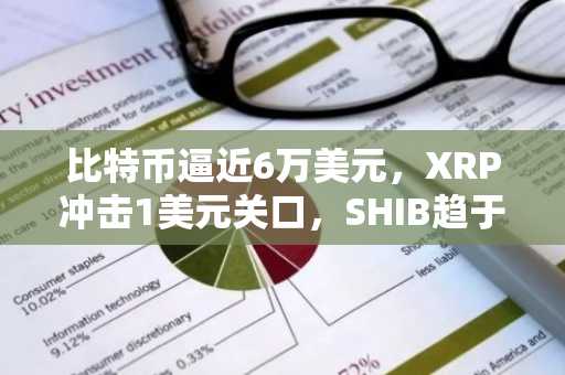 比特币逼近6万美元,XRP冲击1美元关口,SHIB趋于稳定