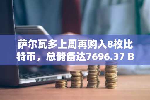 萨尔瓦多上周再购入8枚比特币,总储备达7696.37 BTC