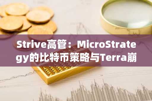 Strive高管:MicroStrategy的比特币策略与Terra崩溃存在“结构性差异”