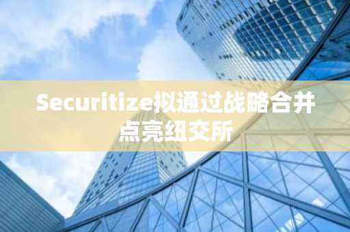 Securitize拟通过战略合并点亮纽交所