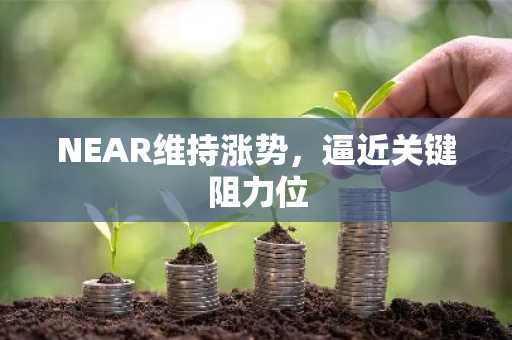 NEAR维持涨势,逼近关键阻力位