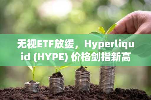 无视ETF放缓,Hyperliquid (HYPE) 价格剑指新高