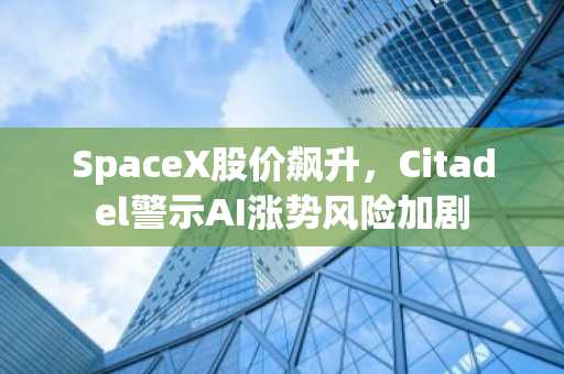 SpaceX股价飙升,Citadel警示AI涨势风险加剧
