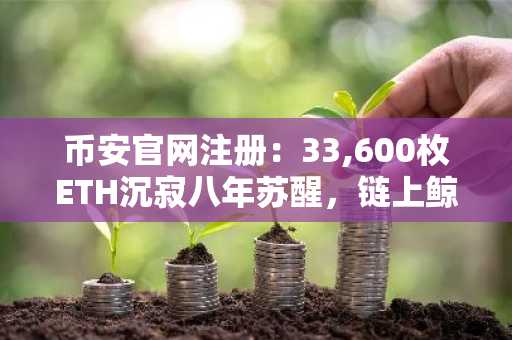 币安官网注册：33,600枚ETH沉寂八年苏醒，链上鲸鱼活动引关注