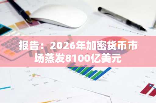 报告：2026年加密货币市场蒸发8100亿美元
