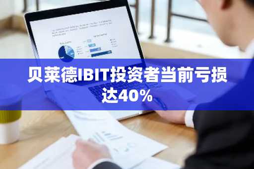贝莱德IBIT投资者当前亏损达40%