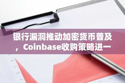 银行漏洞推动加密货币普及,Coinbase收购策略进一步强化