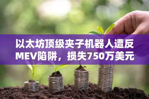 以太坊顶级夹子机器人遭反MEV陷阱，损失750万美元