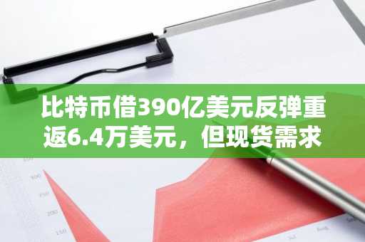 比特币借390亿美元反弹重返6.4万美元,但现货需求疲软