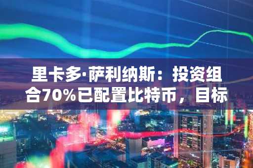 里卡多·萨利纳斯：投资组合70%已配置比特币，目标直指100万美元