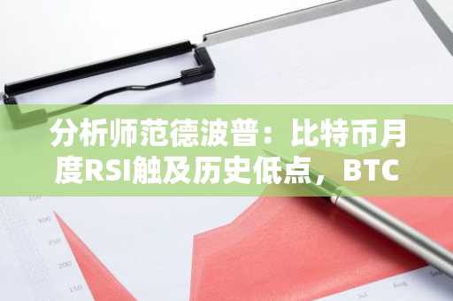 分析师范德波普:比特币月度RSI触及历史低点,BTC现报61,848美元