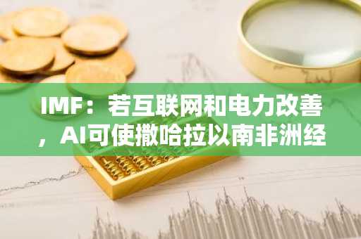 IMF：若互联网和电力改善，AI可使撒哈拉以南非洲经济增长4%