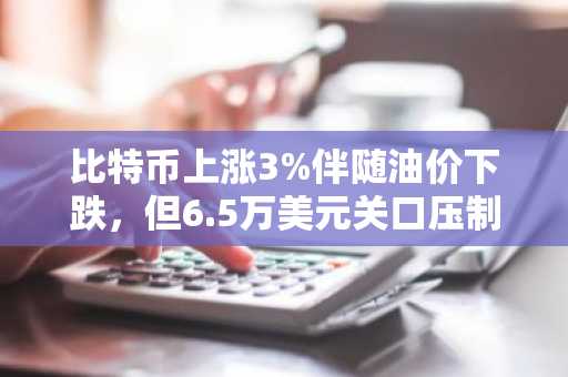 比特币上涨3%伴随油价下跌,但6.5万美元关口压制反弹