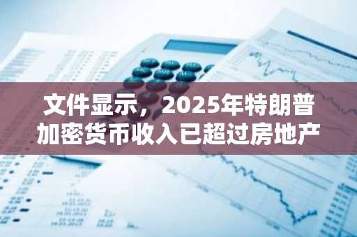 文件显示，2025年特朗普加密货币收入已超过房地产