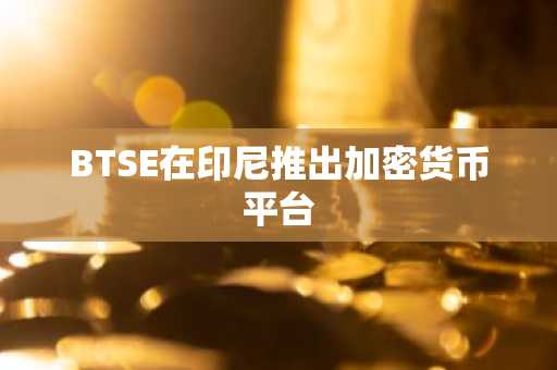 BTSE在印尼推出加密货币平台