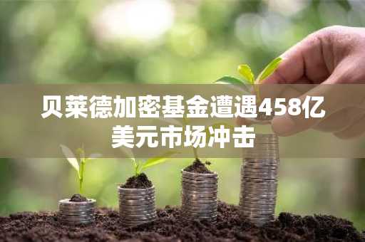 贝莱德加密基金遭遇458亿美元市场冲击