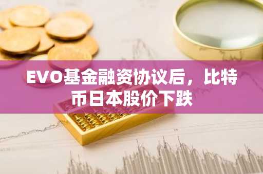 EVO基金融资协议后,比特币日本股价下跌