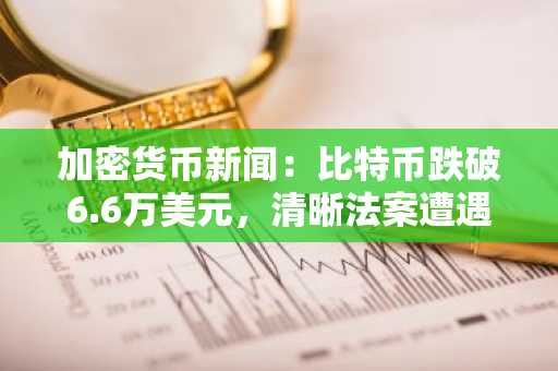 加密货币新闻:比特币跌破6.6万美元,清晰法案遭遇民主党反对