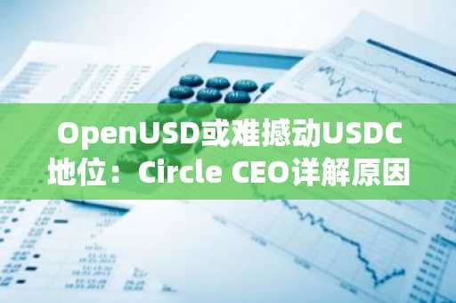OpenUSD或难撼动USDC地位:Circle CEO详解原因