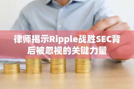 律师揭示Ripple战胜SEC背后被忽视的关键力量