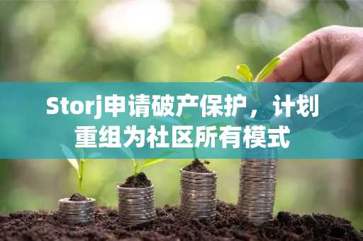 Storj申请破产保护，计划重组为社区所有模式