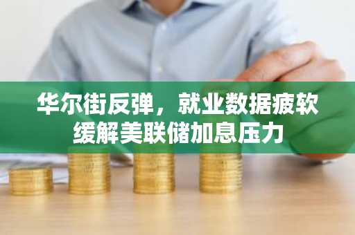 华尔街反弹,就业数据疲软缓解美联储加息压力