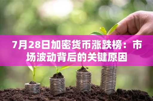 7月28日加密货币涨跌榜：市场波动背后的关键原因