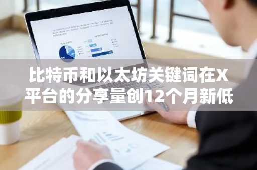 比特币和以太坊关键词在X平台的分享量创12个月新低!