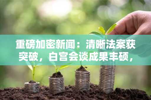 重磅加密新闻:清晰法案获突破,白宫会谈成果丰硕,比特币逼近6.7万美元