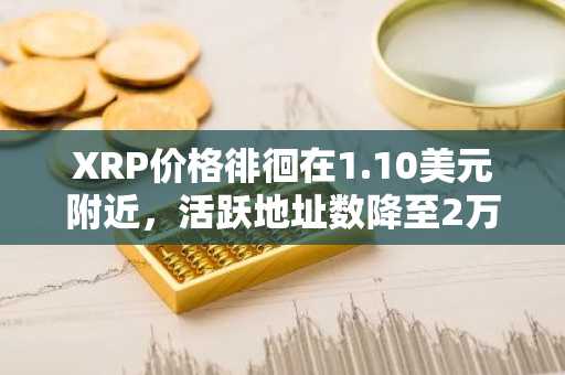 XRP价格徘徊在1.10美元附近，活跃地址数降至2万，鲸鱼却增持7000万枚代币