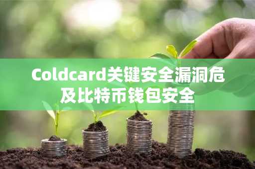 Coldcard关键安全漏洞危及比特币钱包安全
