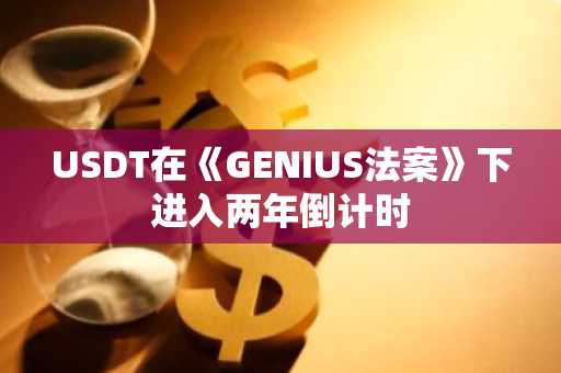 USDT在《GENIUS法案》下进入两年倒计时