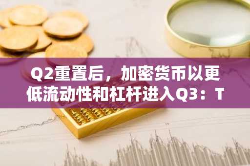 Q2重置后,加密货币以更低流动性和杠杆进入Q3:Talos