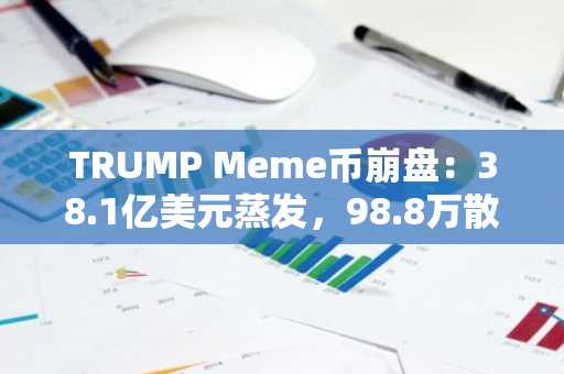 TRUMP Meme币崩盘：38.1亿美元蒸发，98.8万散户遭重创，内部人士套现40亿美元