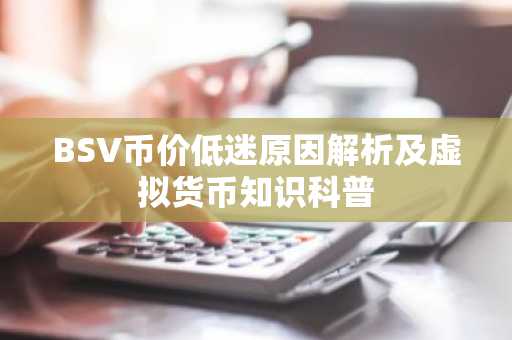 BSV币价低迷原因解析及虚拟货币知识科普