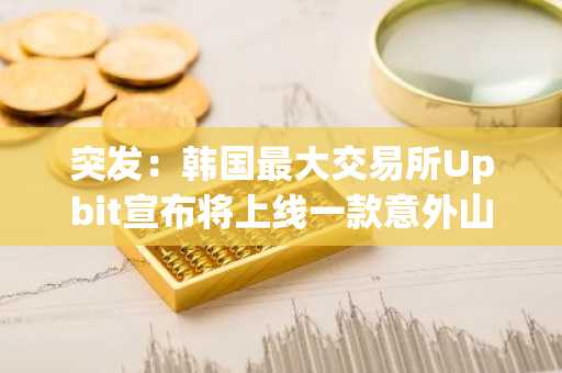 突发：韩国最大交易所Upbit宣布将上线一款意外山寨币