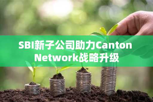 SBI新子公司助力Canton Network战略升级
