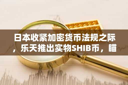 日本收紧加密货币法规之际,乐天推出实物SHIB币,瞄准4400万用户