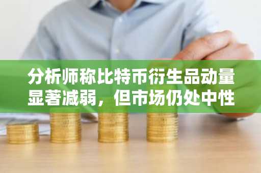 分析师称比特币衍生品动量显著减弱,但市场仍处中性区间