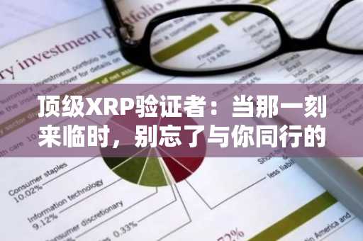 顶级XRP验证者:当那一刻来临时,别忘了与你同行的XRP旅伴