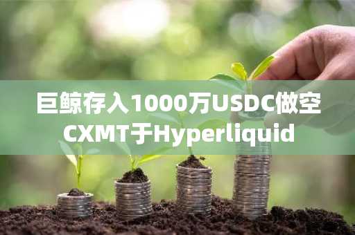 巨鲸存入1000万USDC做空CXMT于Hyperliquid