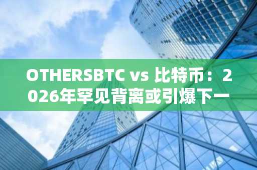 OTHERSBTC vs 比特币:2026年罕见背离或引爆下一轮山寨币超级周期