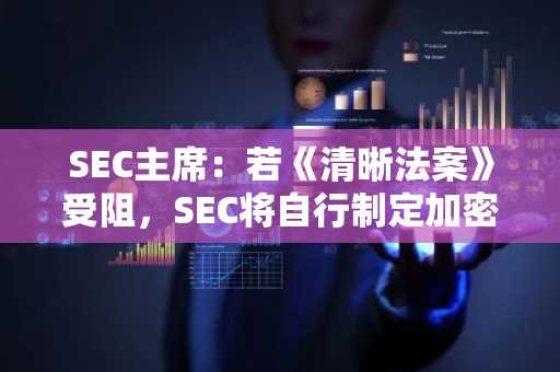 SEC主席:若《清晰法案》受阻,SEC将自行制定加密规则