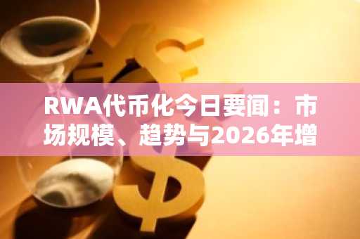 RWA代币化今日要闻:市场规模、趋势与2026年增长驱动力