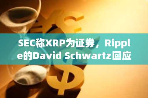 SEC称XRP为证券,Ripple的David Schwartz回应